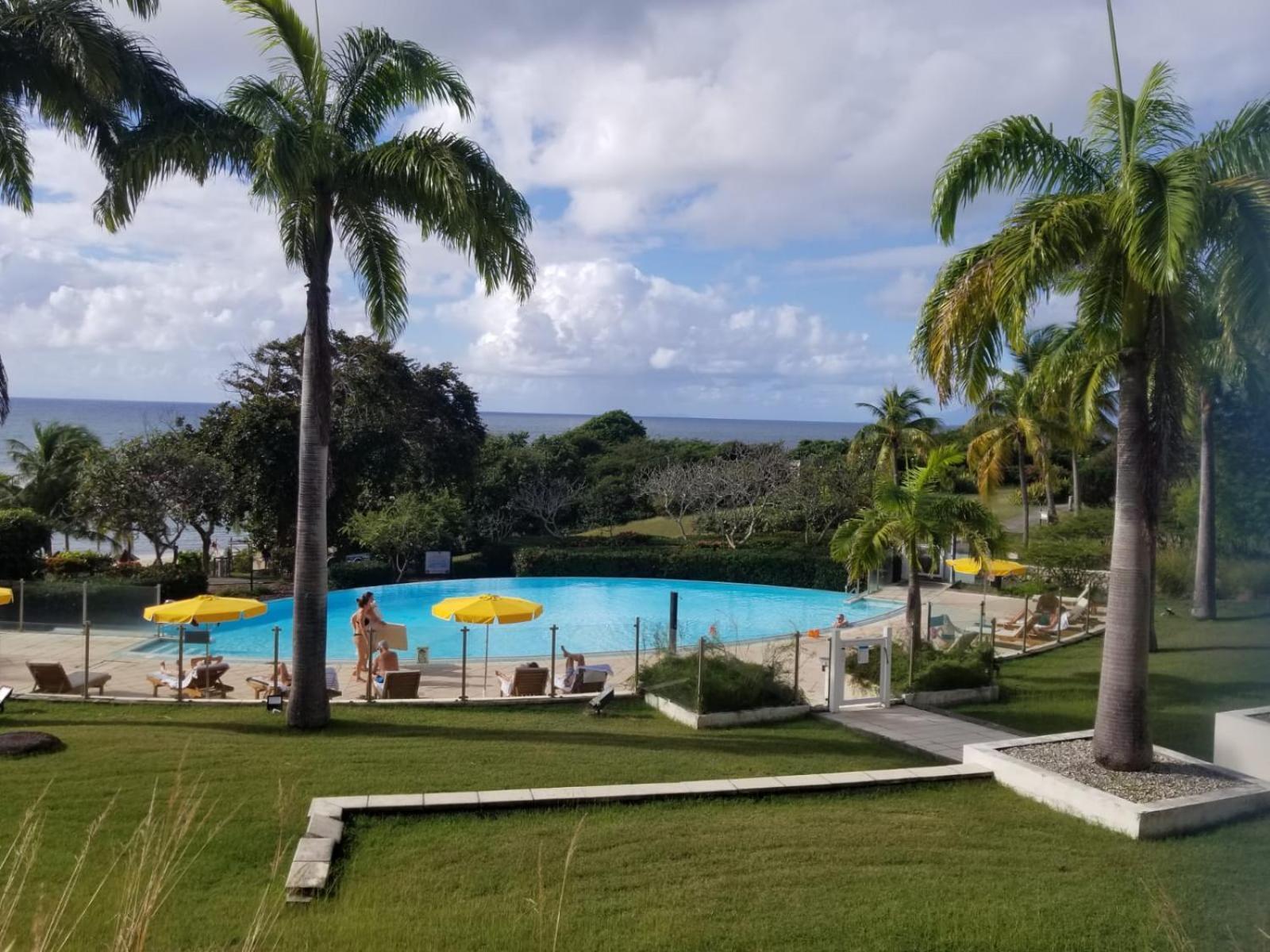 Grand Studio Vue Mer Exceptionnelle, Piscines, Plages. Sainte-Anne  Exterior photo